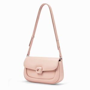 2693 LA FESTIN Leather Shoulder Bag - Adjustable Strap Crossbody Satchel